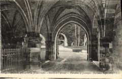 VINTAGE POSTCARD Old Abbey of Jumieges Entered of L Abbey
