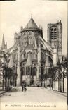 POSTAL Bourges L Apse de la VENDIMIA de la catedral