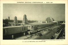 CPA Exposition Colonlale Internationale 1931 Paris Cite internationale des informations