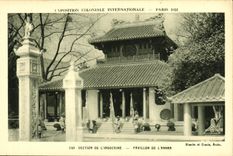 CPA Exposition Colonlale Internationale 1931 Paris Section De L Indochine Pavillon De l Annam