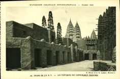 CPA Exposition Colonlale Internationale 1931 Paris Les Portiques Des Commercants indigenes