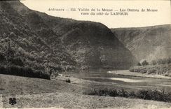 CPA Laifour Vallee de la Meuse Les dames de Meuse vus du cote de Lafour