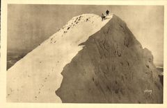 CPA La Tolede Auvergnate Salers Sommet du Puy Mary en Hiver