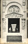 La POSTAL Musee de la VENDIMIA de la escultura Comparee Eglise Notre Dame del puerto tiene Clermont Ferrand