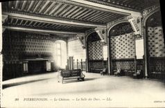 CPA Pierrefonds Le Chateau La Salle des Ducs