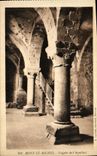 CPA Mont St Michel Crypte de L Aquilon