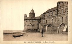 CPA Mont St Michel La Tour Gabrielle