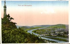 VINTAGE POSTCARD Trier put Marienseaule