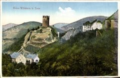 VINTAGE POSTCARD Ruin Wildstein B Treis
