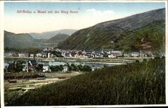 VINTAGE POSTCARD Alf Bullay has Mosel put der Burg Arras