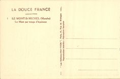 CPA Le Mont St Michel Le Mont par temps d equinoxe