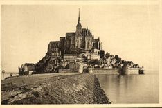 CPA Le Mont St Michel Le Mont a L arrivee