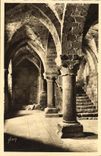 CPA Le Mont St Michel Abbaye Crypte de L Aquilon