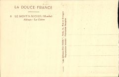 CPA Le Mont St Michel Abbaye La Cloitre