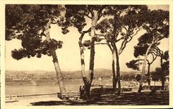 CPA Juan Les Pins Vue sur le Goife Juan