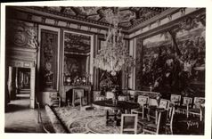 CPA La Douce France Palais De Fontainebleau Salon du Pape