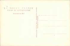 CPA La Douce France Palais De Fontainebleau Escalier du Roi