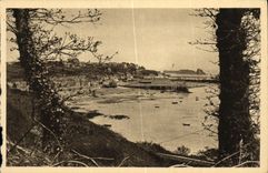 VINTAGE POSTCARD Dimension D Cancale Emerald the Port of the Swell and Rocks
