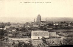 VINTAGE POSTCARD Locronan View taken of Kerguenole