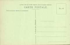 VINTAGE POSTCARD Locronan View taken of Kerguenole