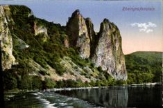 VINTAGE POSTCARD Rheingrafeinstein