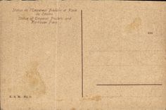 VINTAGE POSTCARD Wiesbaden Rules of L Frederic Emperor and Place of the Casino