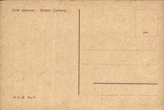 VINTAGE POSTCARD Roman Gate Wiesbaden