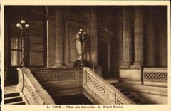 CPA Paris Hotel des Monnaies Le Grand Excalier