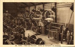 CPA Paris Hotel des Monnaies Atelier de Fabrication des Medailles