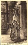 VINTAGE POSTCARD Eglise Abbatale Of St Savin the Virgin with the Long Inch Rules symbolic system of mediating Marie