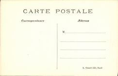 CPA Bureau de Campagne de Napoleon 1er