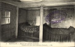 CPA Bazeilles Maison de la Derniere Cartouche Chambre ou fut tiree la derniere cartouche
