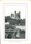 VINTAGE POSTCARD Lyon de Abside ND of Fourviere