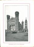 VINTAGE POSTCARD Lyon Sanctuary of ND of Fourviere