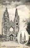 CPA Soissons Les Tours de St Jean Des Vignes Militaria
