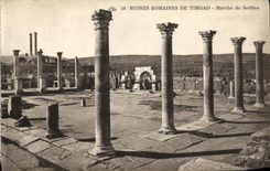 CPA Ruines Romaines De Timgad Marche de Sertius