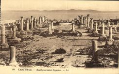 CPA Carthage Basilique Saint Cyprien