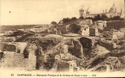 CPA Carthage Necropole Punique et la Colline de Sainte Louis