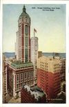 VINTAGE POSTCARD Stnger Building Feet High New York