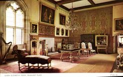 POSTAL MODERNA lugares de Penshurst del sitio de la reina Euzaseth S