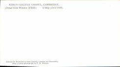 CPA King s College Chapel Cambridge