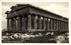 POSTAL Pesto Temple di Nettuno de la VENDIMIA