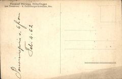 CPA Pension Hunegg Hilterfingen