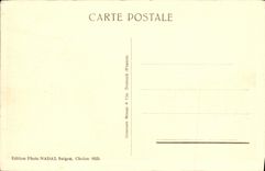 CPA Cholon le quai de Mytho