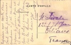 CPA Blankenberghe Digue et Hotel Beau Rivage