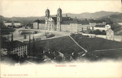 CPA Einsiedln Kloster