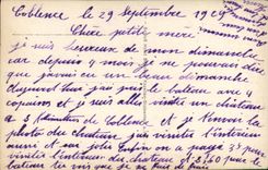 VINTAGE POSTCARD Burg Stolzenfels has Rhein