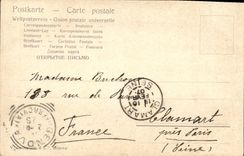 POSTAL Genova Nuziata de la VENDIMIA