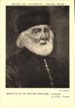 VINTAGE POSTCARD Mostra Del Tintoretto Venezia Ritratto di Vecchio Senatore