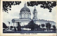 CPA Torino Superga La Basilica